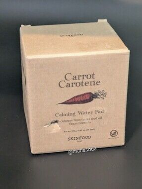 Skinfood Carrot Carotene Calming Water Pad Toner